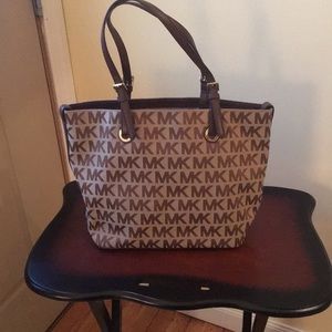 Authentic Michael Kors signature bag